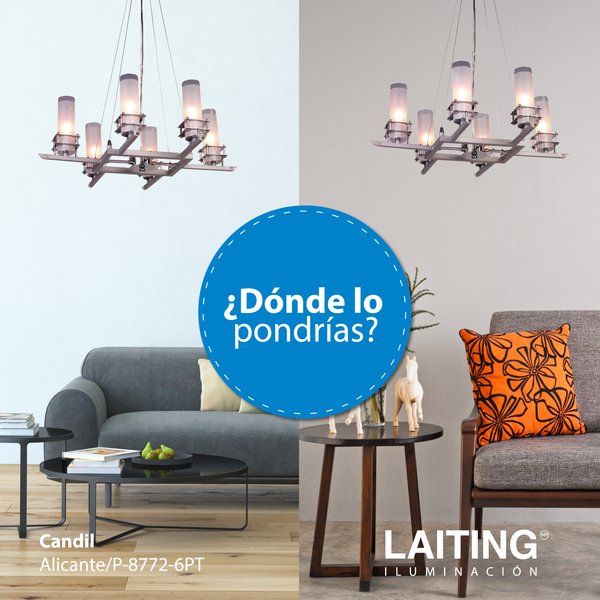 Candil Alicante P-8776-8T